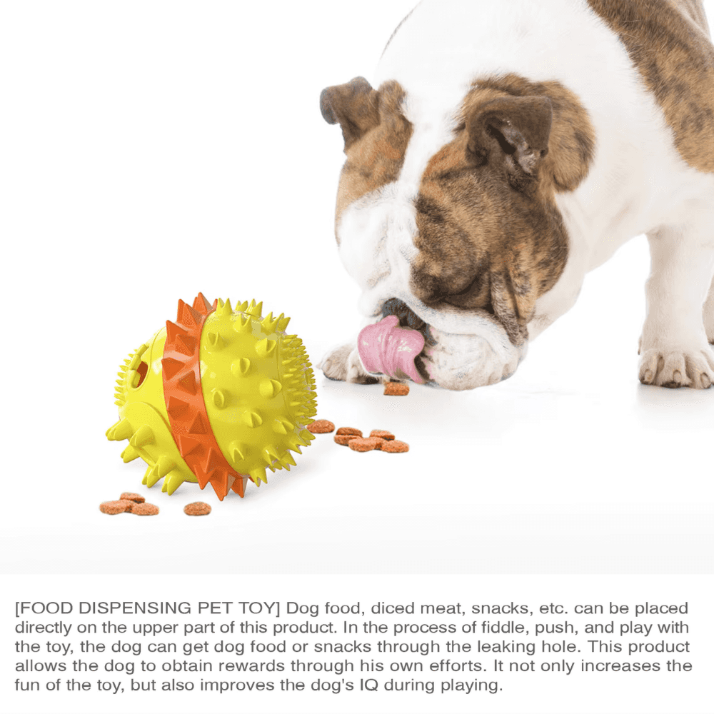 Rolling Treat Dispenser Dog Toy