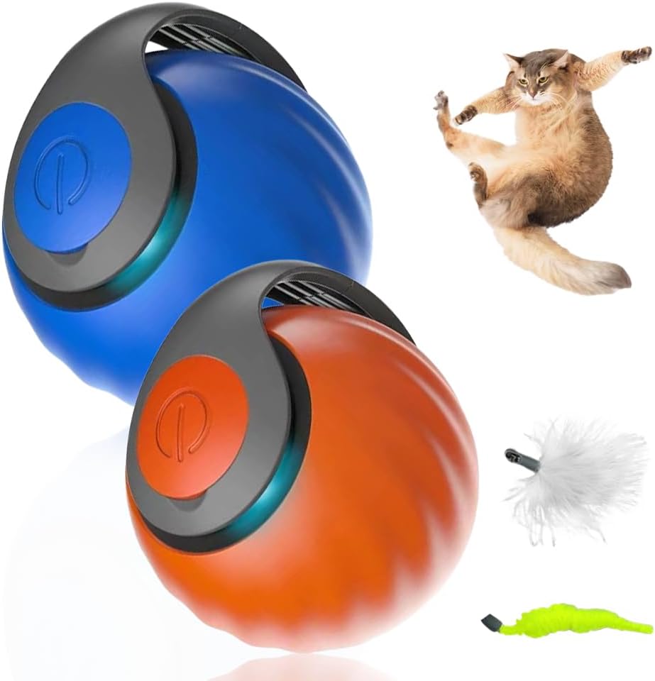 2025 New Lovely Caves Interactive Cat Ball Cat Toy