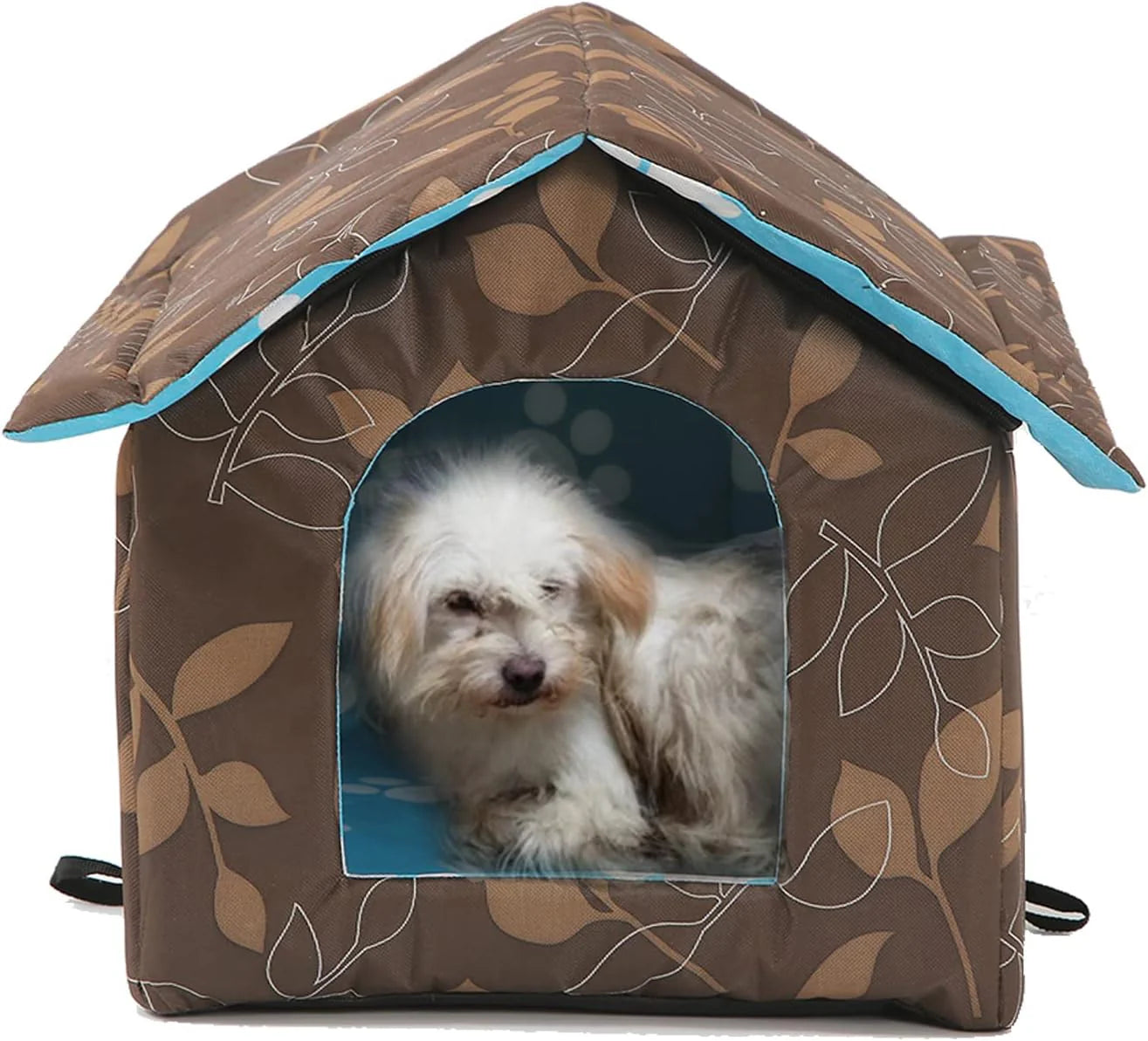 Winter Pet House - Weatherproof Heat Insulated Shelter Enclosure for Cats Dogs Rabbits