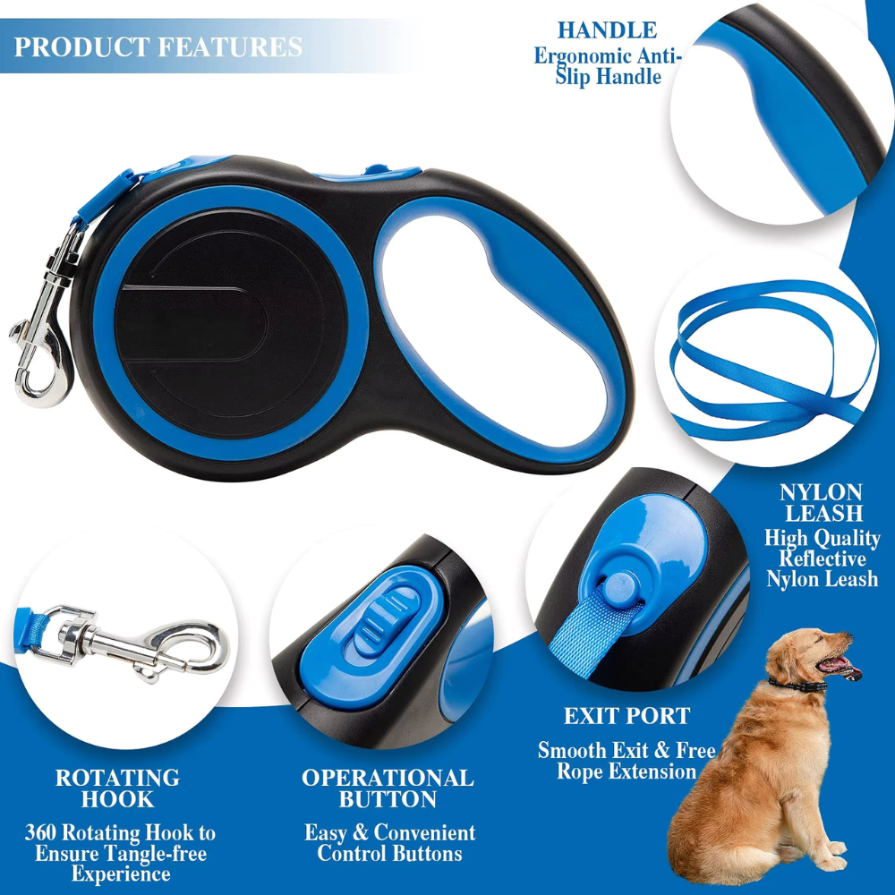 Automatic Retractable Dog Leash