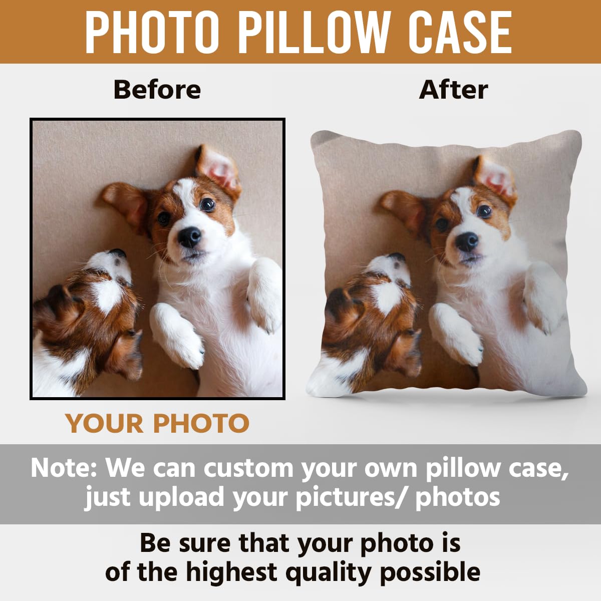 Custom Photo Dog Cat You Would Have Lived Forever - Personalized Pillow