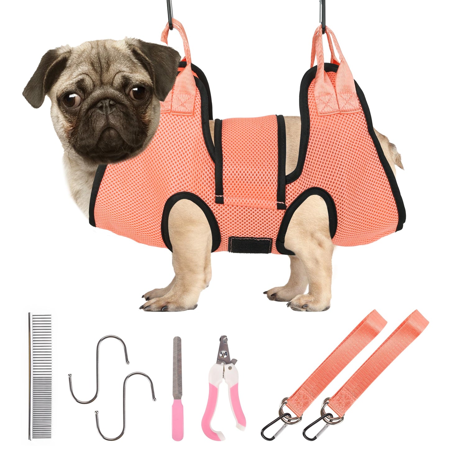 Hamaca para el cuidado de perros y gatos para el corte de uñas
