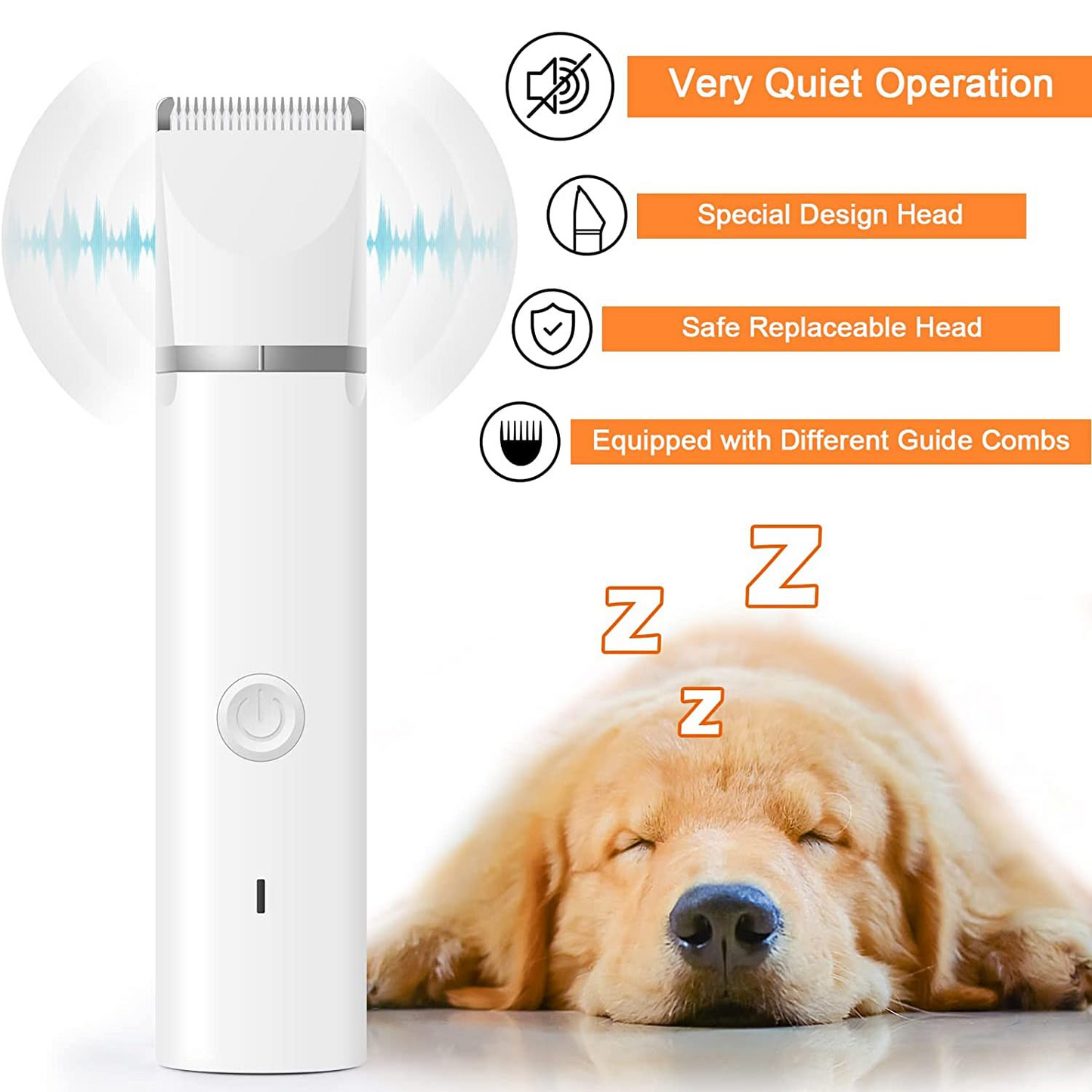 Kit de aseo inalámbrico para mascotas 4 en 1