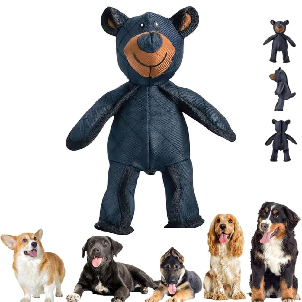 2pcs Indestructible Dog Toy 2025 – unbreakable bear plush, chew-proof & squeaky. For aggressive chewers & anxiety relief