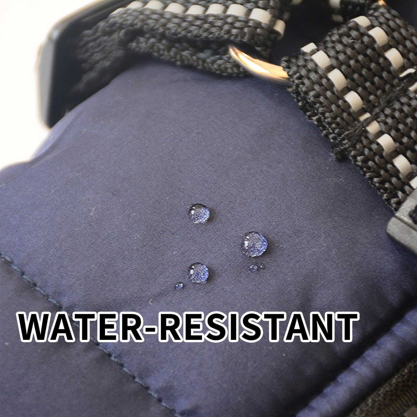 2 in 1 Dog Clothes for Large Dogs, Winter Warm Dog Coat Jacket Vest, Pet Coat Harness for Large Dog
