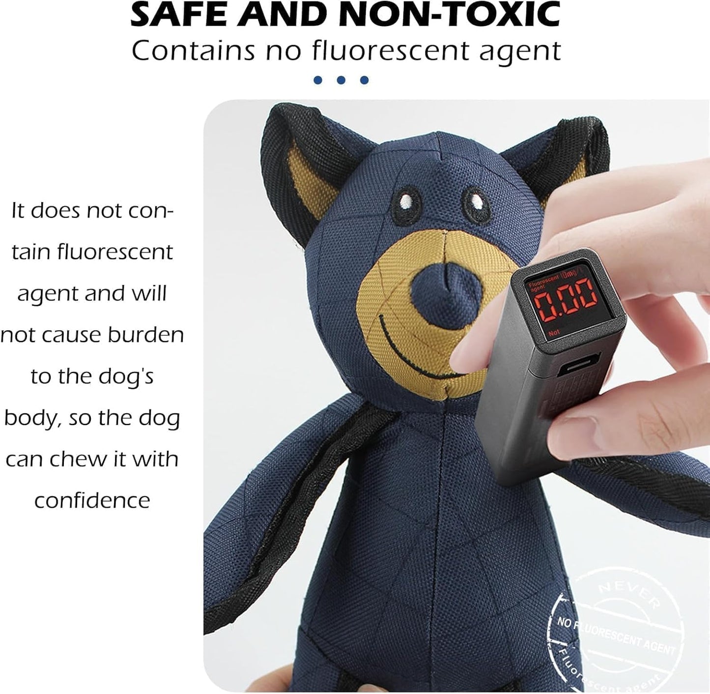2025 New Unbreak-Bear for Heavy Chewers,Unbreak Bear Dog, Chew Toys Interactive, Indestructible Squeaky Toys