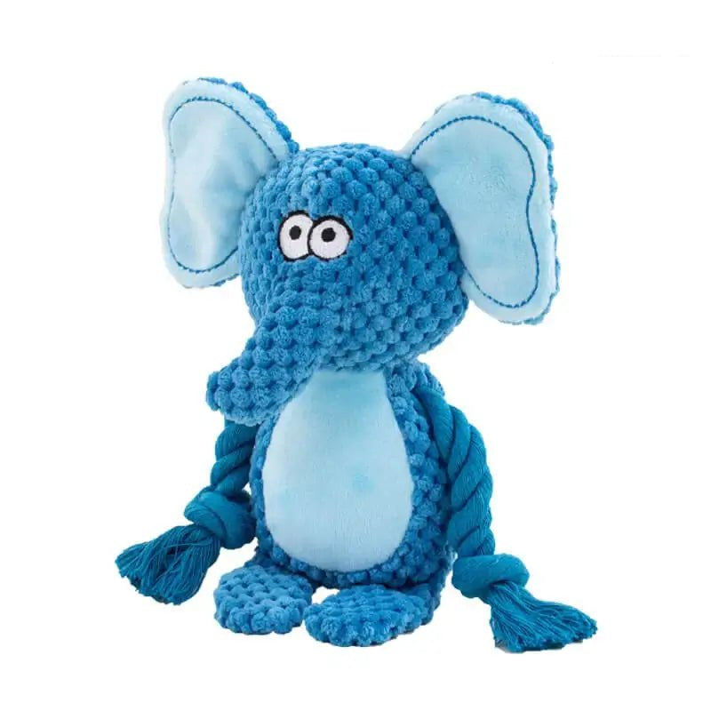 Chewanimal Duck Dog Toy – Indestructible Squeaky Plush for Strong Chewers, Stuffed & Durable Fun