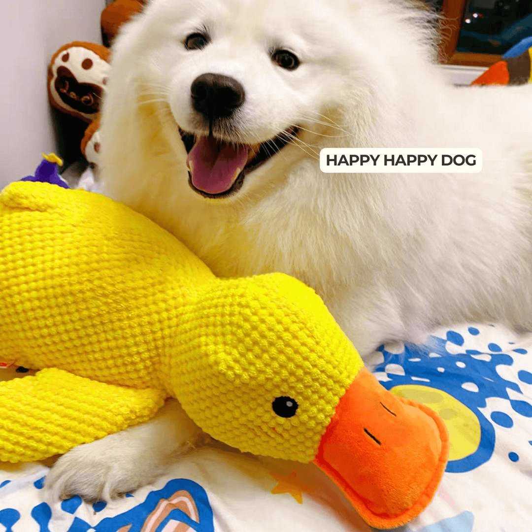 Durable Plush Carrot Dog Toy – Crinkle & Multi-Squeaks Calming Toy for All Breed Sizes