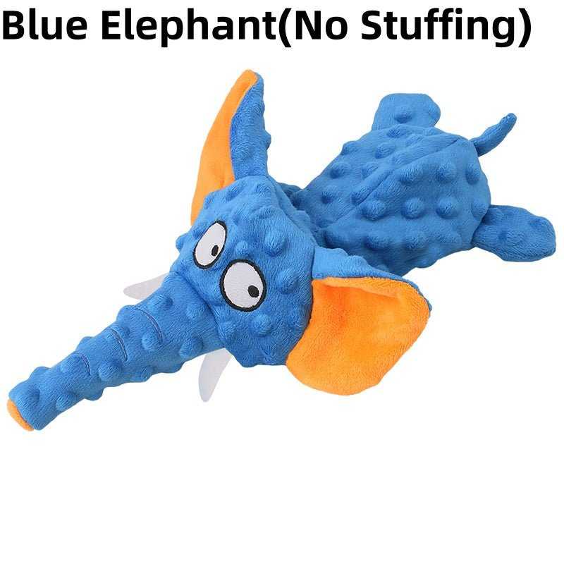 ChewAnimal Wolf Plush Dog Toy – Soft, Durable Chew Toy for Strong Chewers, All Dog Sizes