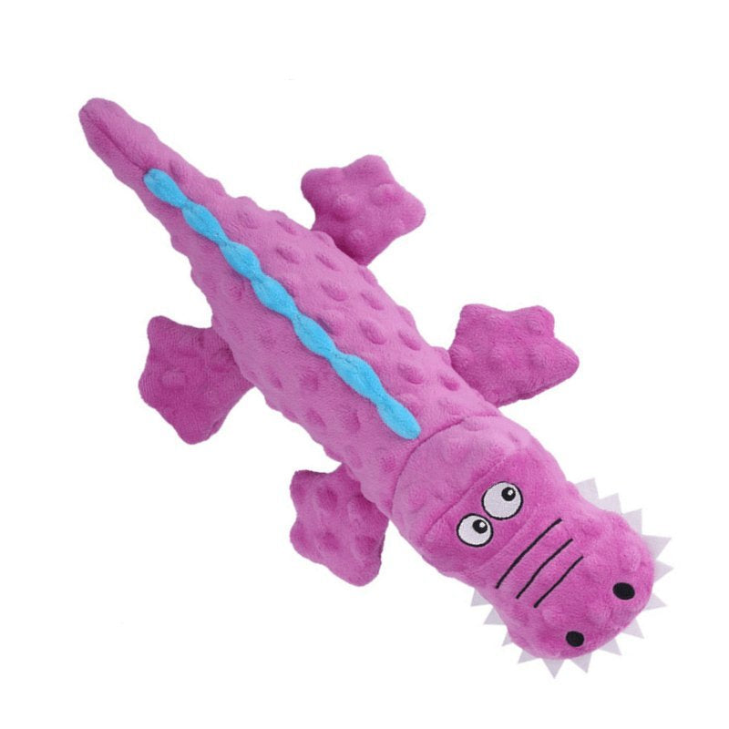ChewAnimal Wolf Plush Dog Toy – Soft, Durable Chew Toy for Strong Chewers, All Dog Sizes