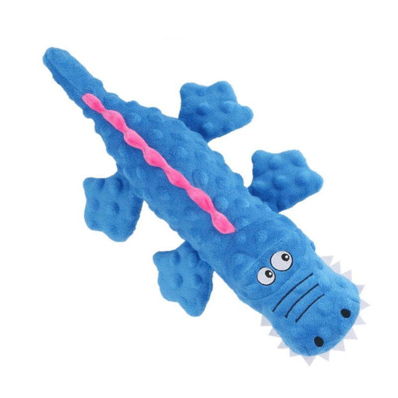 ChewAnimal Wolf Plush Dog Toy – Soft, Durable Chew Toy for Strong Chewers, All Dog Sizes