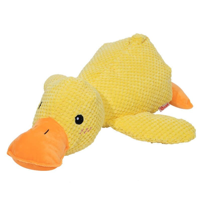 Chewanimal Duck Dog Toy – Indestructible Squeaky Plush for Strong Chewers, Stuffed & Durable Fun