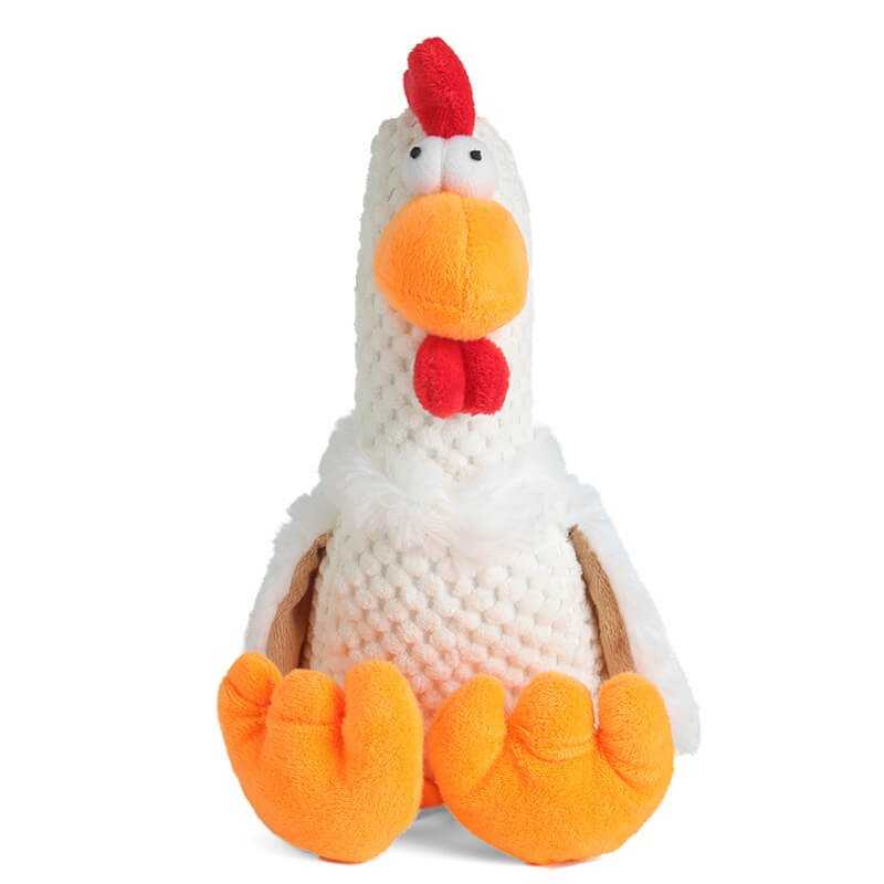 Snuggle Bear Dog Toy – Soft Squeaky Plush with Chew Guard Technology for Tough Chewers & Playtime Fun