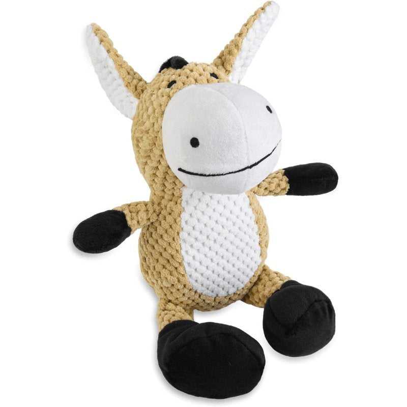 Snuggle Bear Dog Toy – Soft Squeaky Plush with Chew Guard Technology for Tough Chewers & Playtime Fun