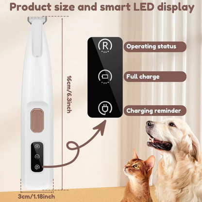 LED-Katzenhaartrimmer