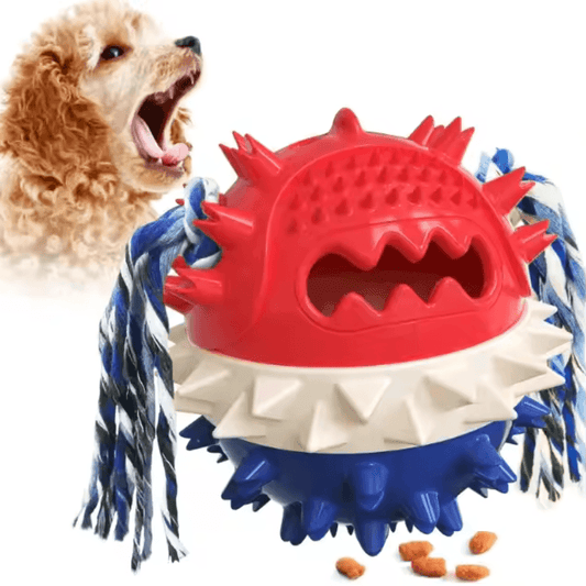 Juguete para perros con dispensador de golosinas rodante