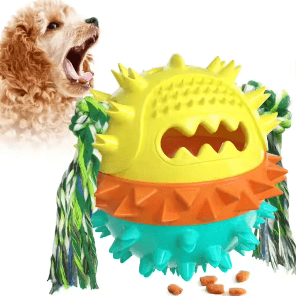 Rolling Treat Dispenser Dog Toy