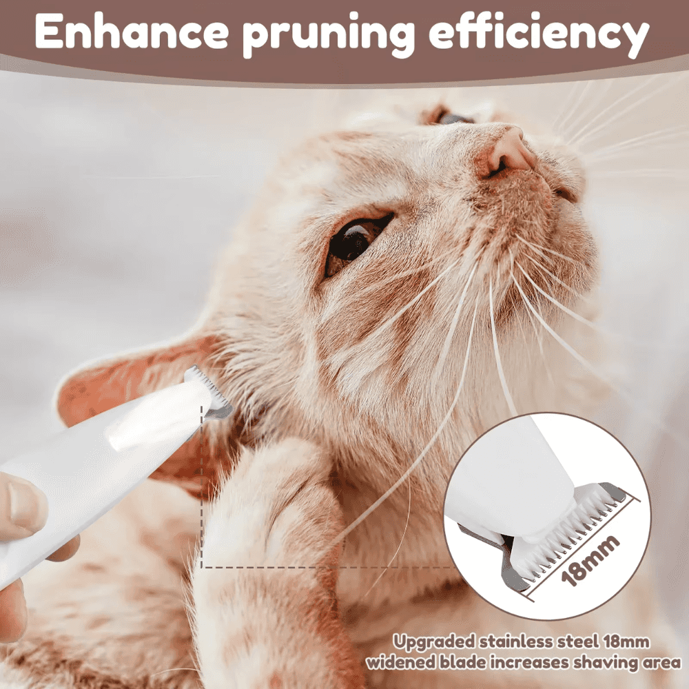 LED-Katzenhaartrimmer