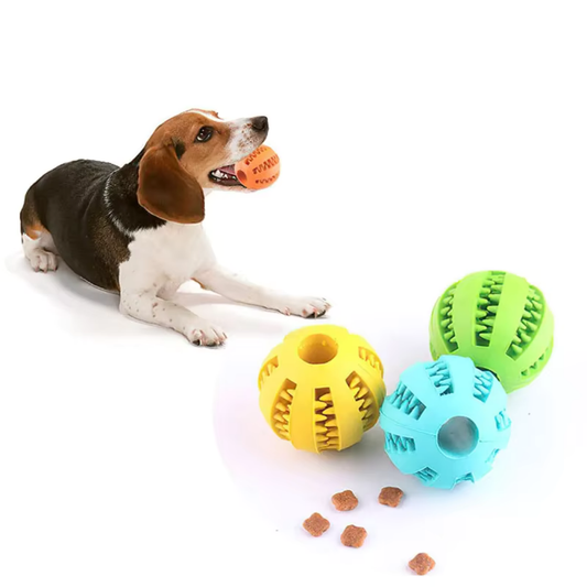 Rubber Dog Chew Ball
