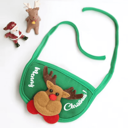 Acogedor gorro de asta para mascota para Navidad