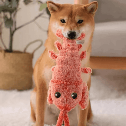 Wiggly Lobster Interactive Pet Toy
