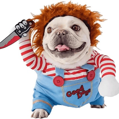 Conjunto de disfraz de cosplay de perro divertido