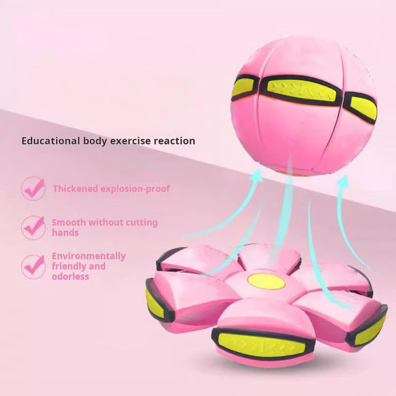 Children's Bouncing Balls, Magic Metaball, Magic Flying Saucer, Bouncy Balls, Parent-Child Interaction