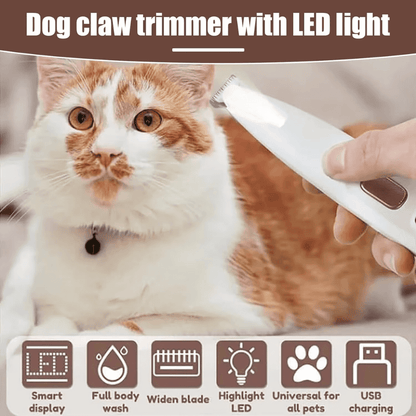 LED-Katzenhaartrimmer