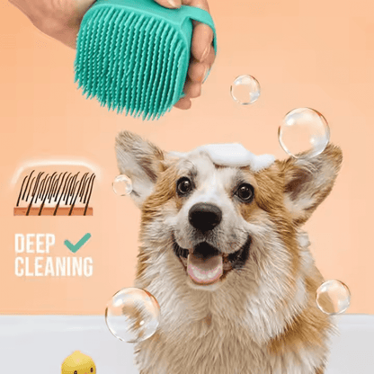 Silicone Pet Bath & Massage Gloves