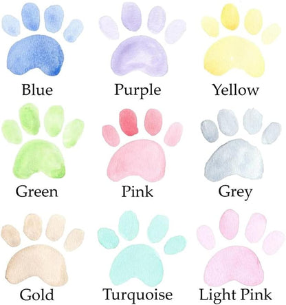 Personalized Dog Bowl for Small Size Dogs - Custom 5'' Round × 2" Tall Cute Ceramic Dog Food & Water Bowl, Small & Medium Pet Dish for Wet Food