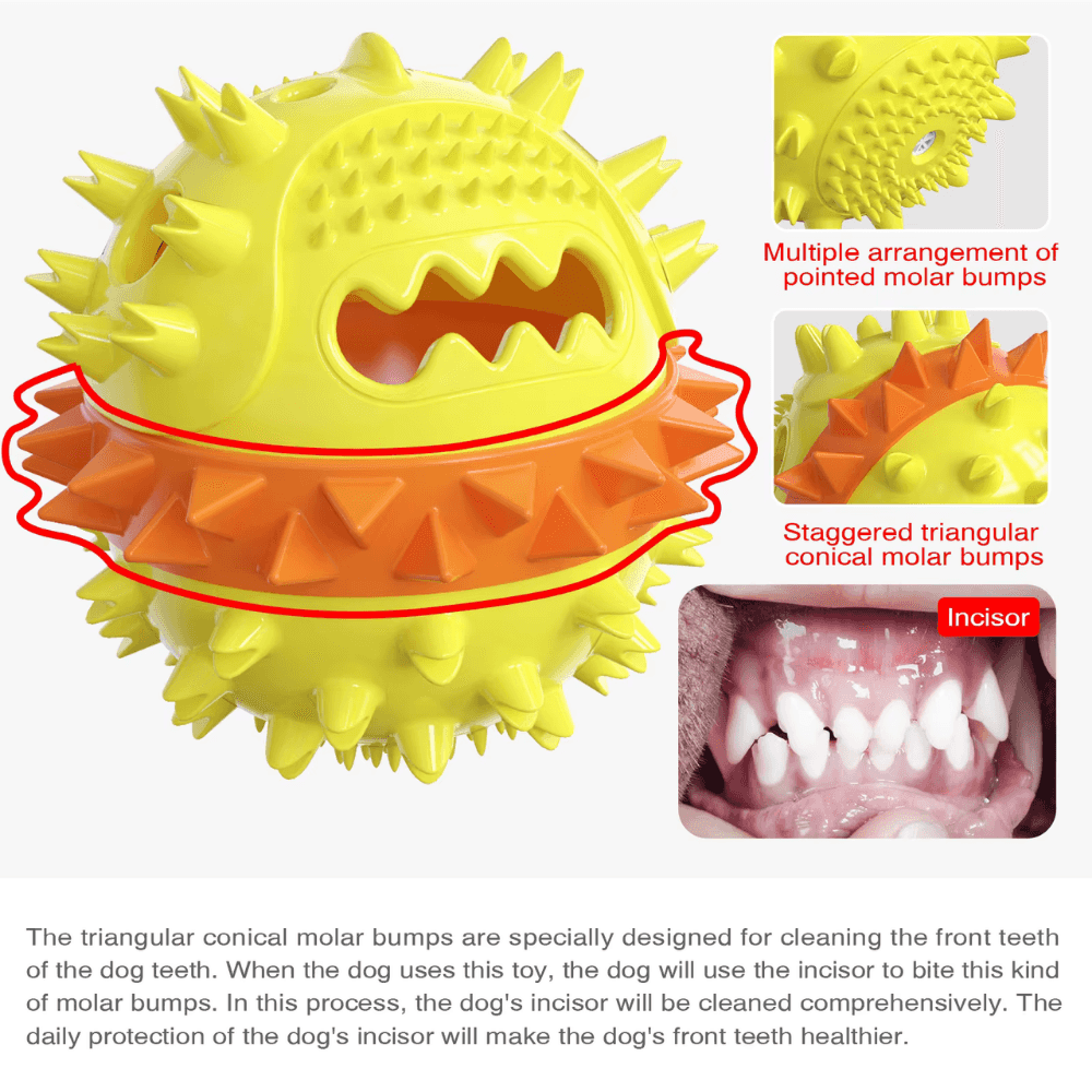 Rolling Treat Dispenser Dog Toy