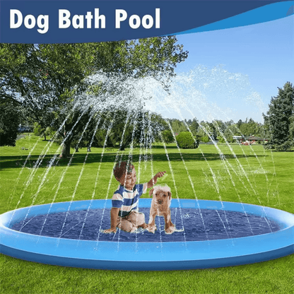 Tapete rociador divertido Cool Splash para niños y mascotas
