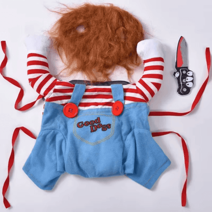 Conjunto de disfraz de cosplay de perro divertido