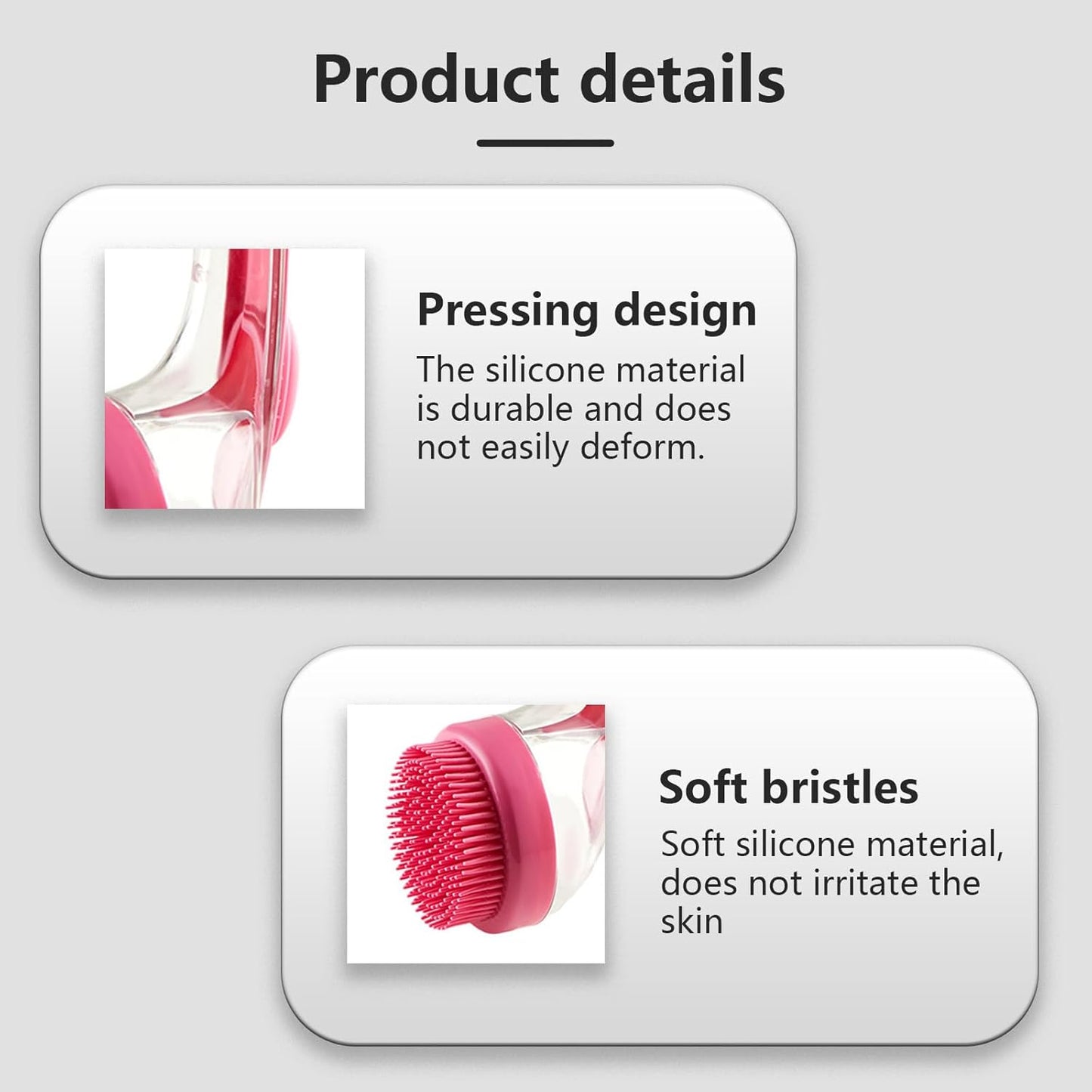 Dog Brush 2-in-1 Pet Bath Brush with Soap Dispenser, Dog Shampoo Brush Bubble Maker 2025 - Dog Bath Scrubber for Bathing, Grooming & Massage - for Long/Short Haired Dogs & Cats (green)