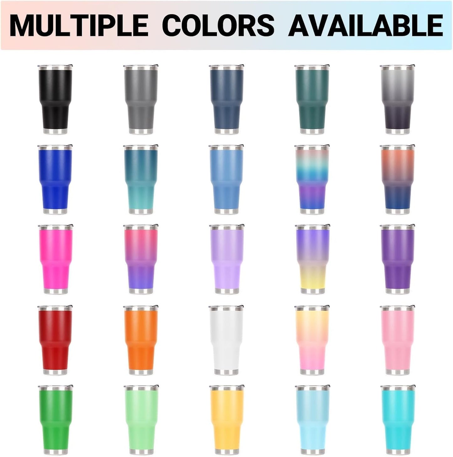 Personalized Coffee Tumbler, Custom Mugs with Pictures Text Name Logo, 30oz Stainless Steel Personalized Mug Cup