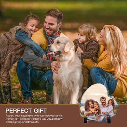 Personalized Picture Frame - Custom Photo Frame Gifts, Customized Anniversary Wedding Gifts for Mothers Fathers Day Valentine's Day