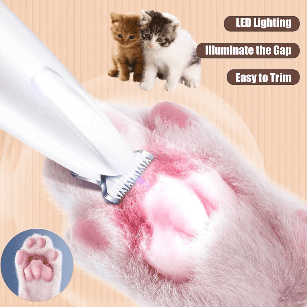 LED-Katzenhaartrimmer