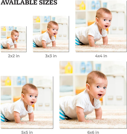 Custom Photo Magnet, Personalized Picture for Kitchen Fridge, Locker and Office Magnets with Variation Shapes and Four Differents Sizes