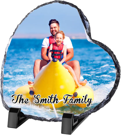 Personalized Picture Frame - Custom Photo Frame Gifts, Customized Anniversary Wedding Gifts for Mothers Fathers Day Valentine's Day