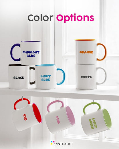 Custom Mugs With Star Face Pictures - Personalized Mugs with Face, Image - Customized Cups, Customized Funny Kitchen Gift, Fun Coffee Cups