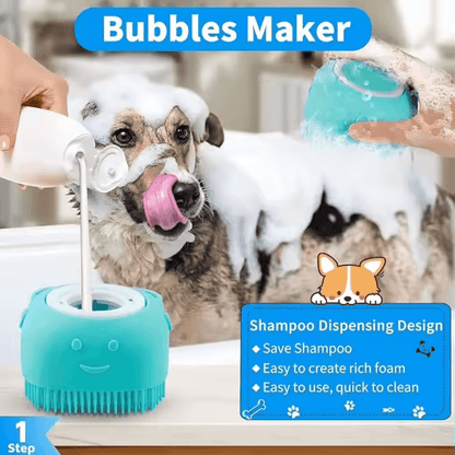 Silicone Pet Bath & Massage Gloves