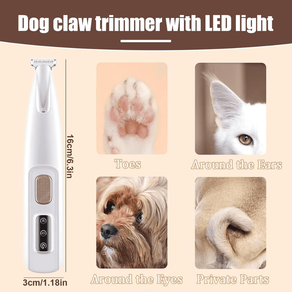 LED-Katzenhaartrimmer