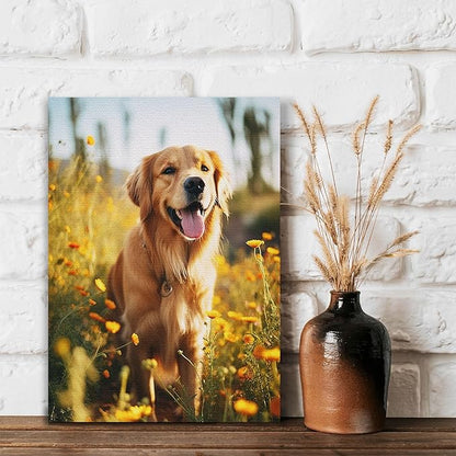 Leinwandbilder mit Ihren Fotos, personalisierte Foto-Leinwand, personalisierter Leinwand-Bilderrahmen, Wandkunst, Weihnachts- und Geburtstagsgeschenke
