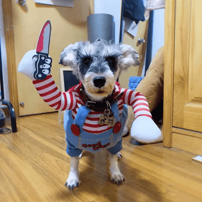 Conjunto de disfraz de cosplay de perro divertido