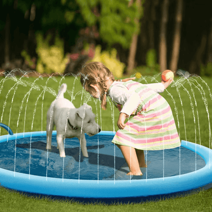 Tapete rociador divertido Cool Splash para niños y mascotas
