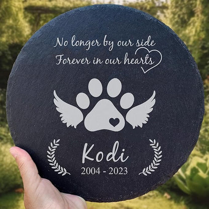 Personalized Pet Memorial Stone for Dogs and Cats