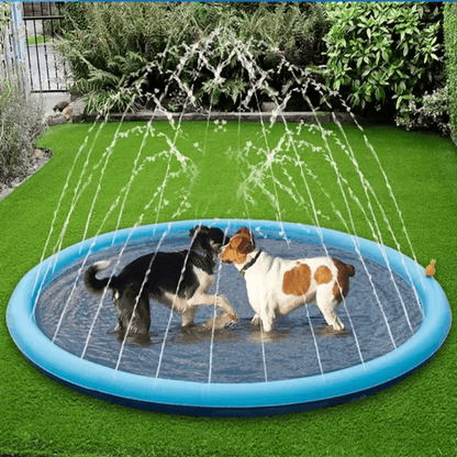 Tapete rociador divertido Cool Splash para niños y mascotas