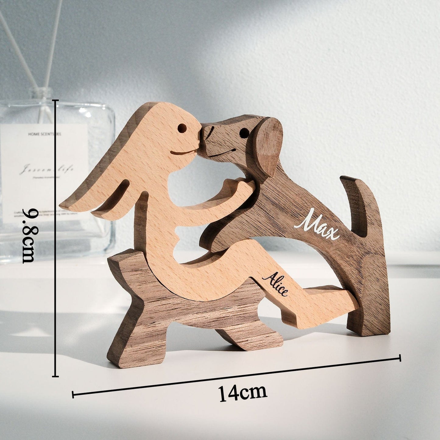 Personalized Custom Wooden Pet Carvings - The Love Between You And Your Fur-Friend