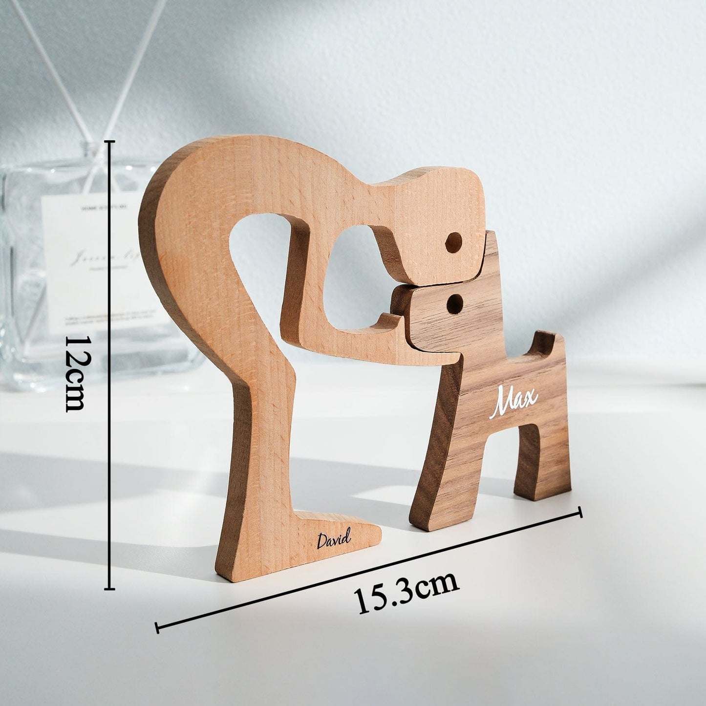 Personalized Custom Wooden Pet Carvings - The Love Between You And Your Fur-Friend