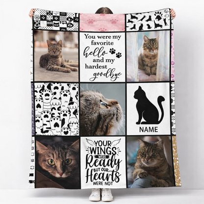 Personalisierte Hundefoto-Gedenkdecke, personalisierte Haustier-Gedenkgeschenke für Hunde, Trauergeschenk bei Verlust eines Haustieres, Hunde-Trauergeschenke